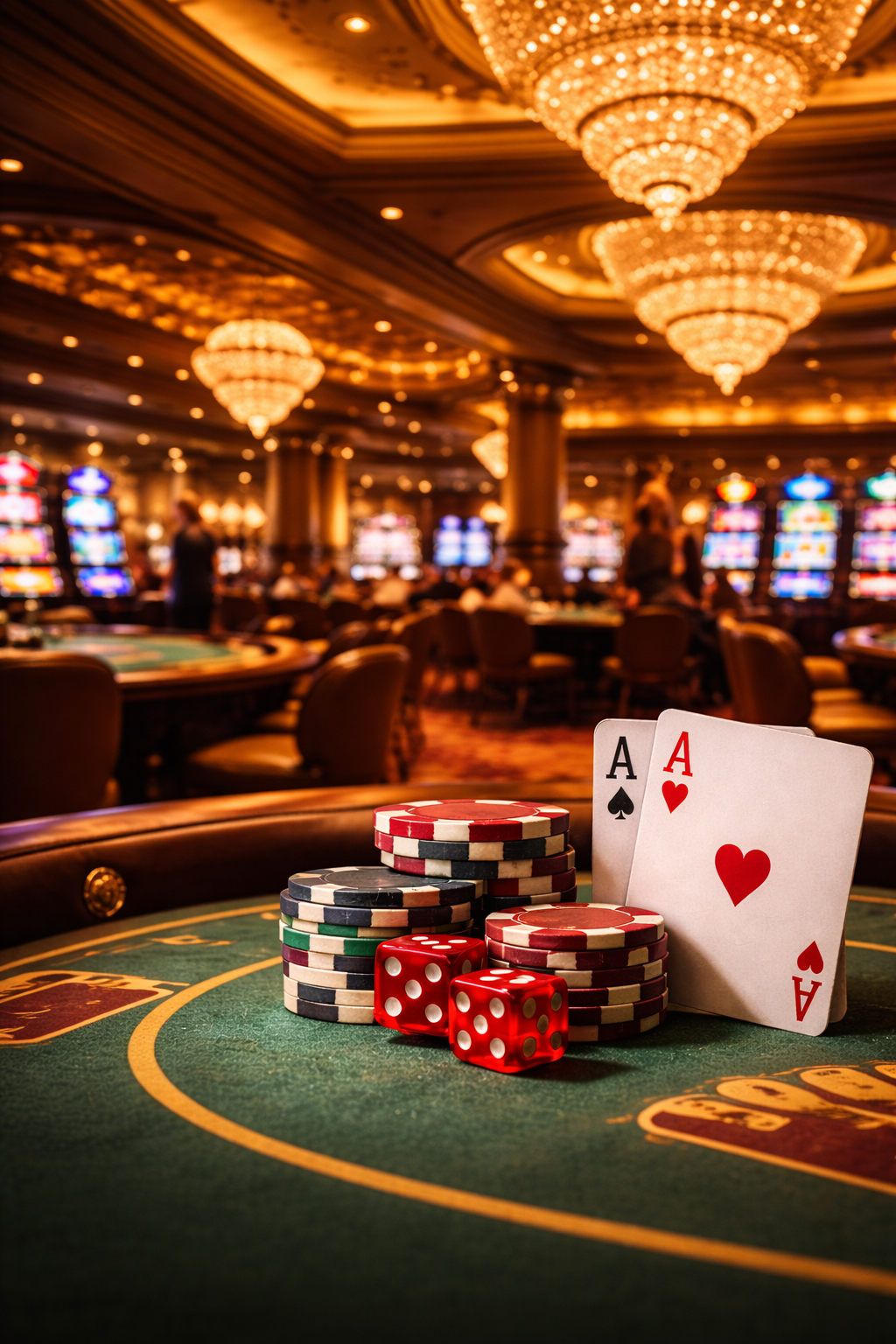 ラスベガスの megaresort 化を象徴する華やかなカジノとホテルのイメージ