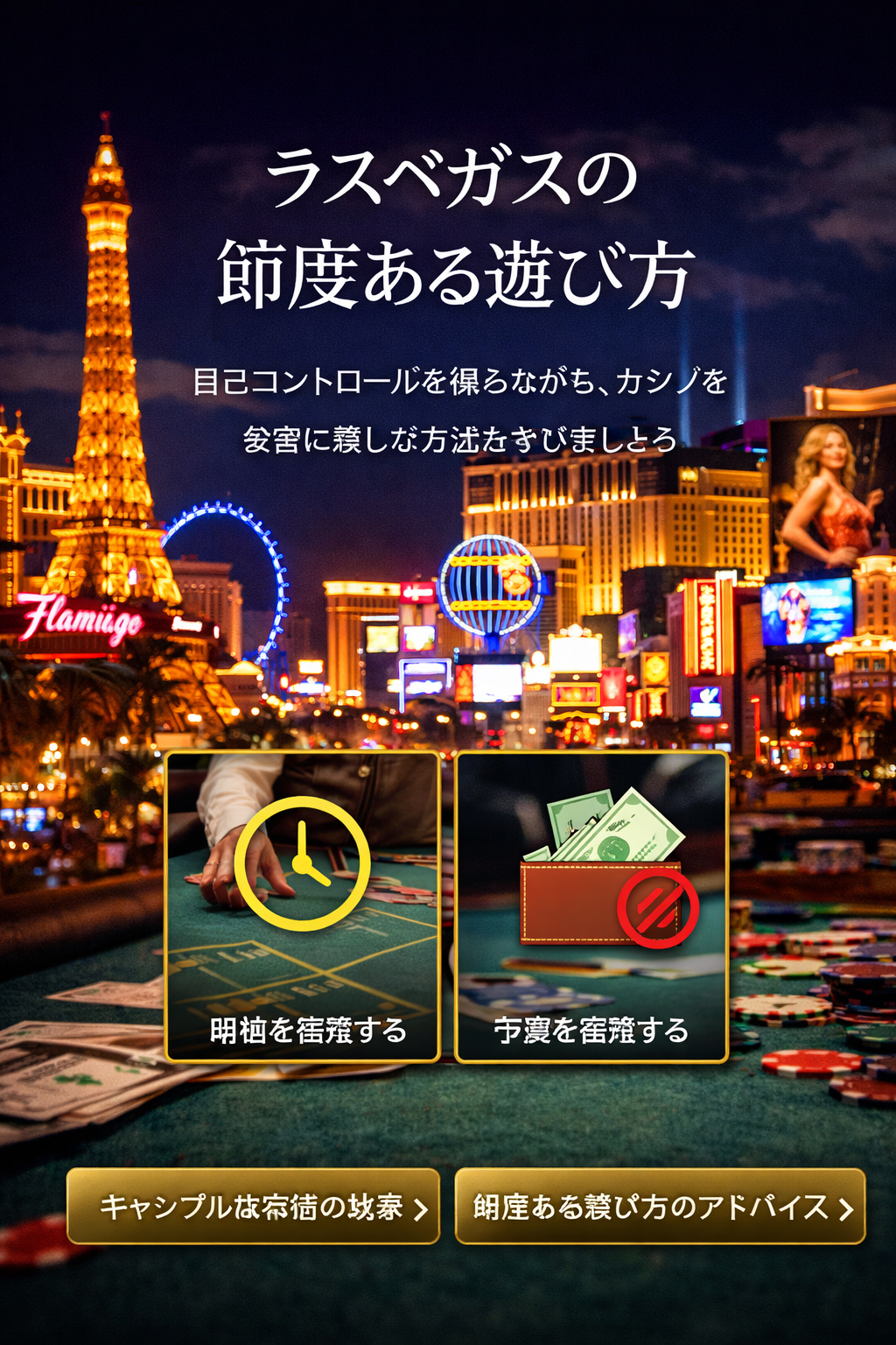 責任あるプレイのイメージ