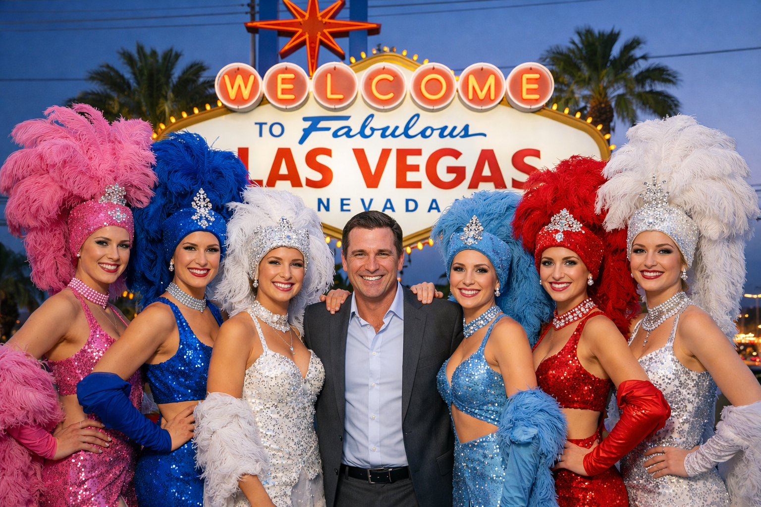 ラスベガスの華やかなショー文化